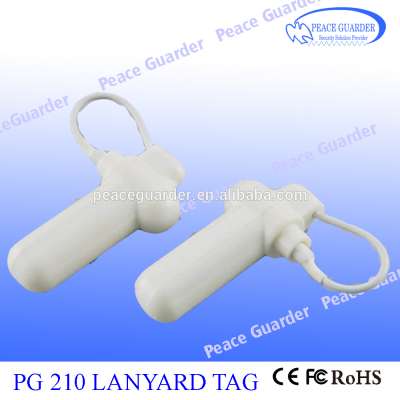 AM Lanyard Tag EAS alarm system With Lanyard for clothing shops security check PG-210