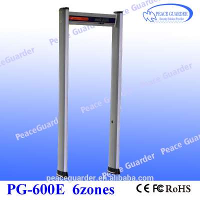 Light Weight Walk Through Metal Detector security Gate For Military PG-600E