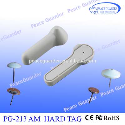 Supermarket hard tag , AM Hard Tag , Pencil EAS Security Tag For Clothing Hammer hard tag PG-